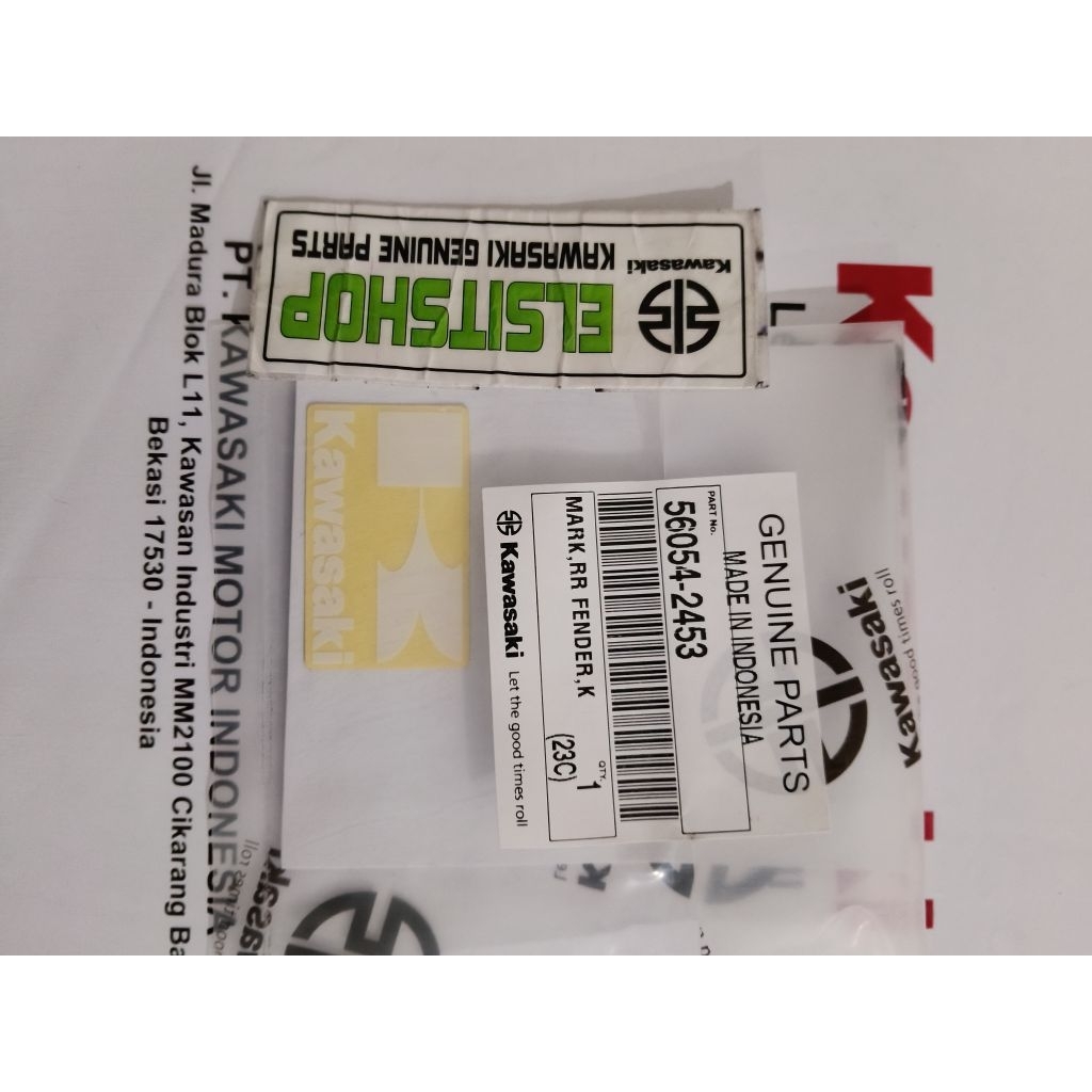 สติ๊กเกอร์ KAWASAKI KLX150BFS