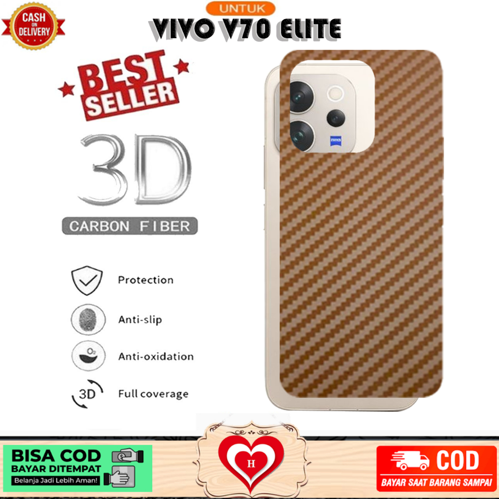 GARSKIN GOLD สําหรับ VIVO V70 V70 ELITE SKIN PROTECTOR