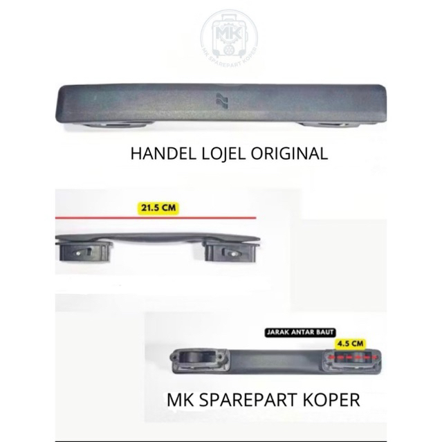 Original Lojel 21.5cm กระเป๋าเดินทาง Handle, กระเป๋าเดินทาง Lojel cubo Handle, octa, voja ฯลฯ