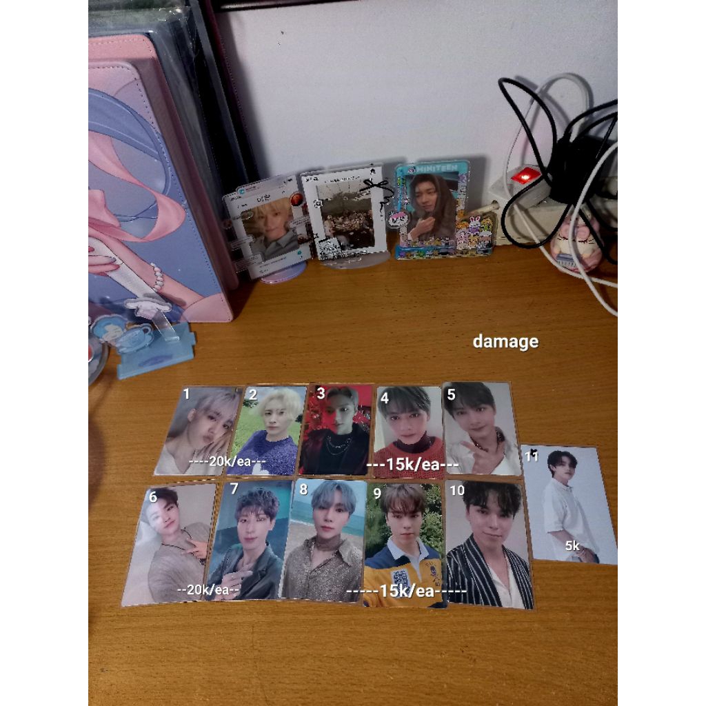 Photocard Scoup Jeonghan Jun Hoshi Wonwoo Seungkwan Vernon