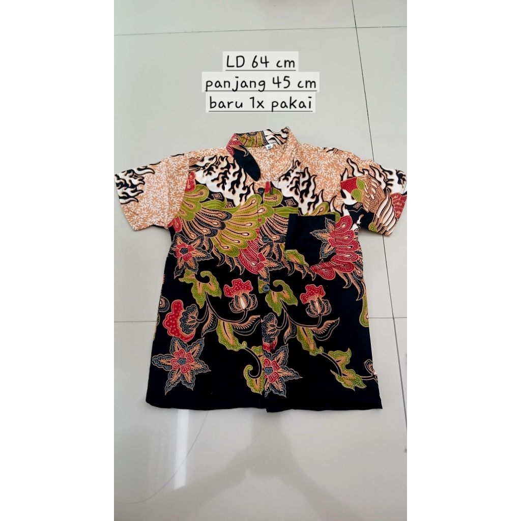 Take all batik koko เสื้อยืดเด็กและ LC Waikiki 3-4 ปี