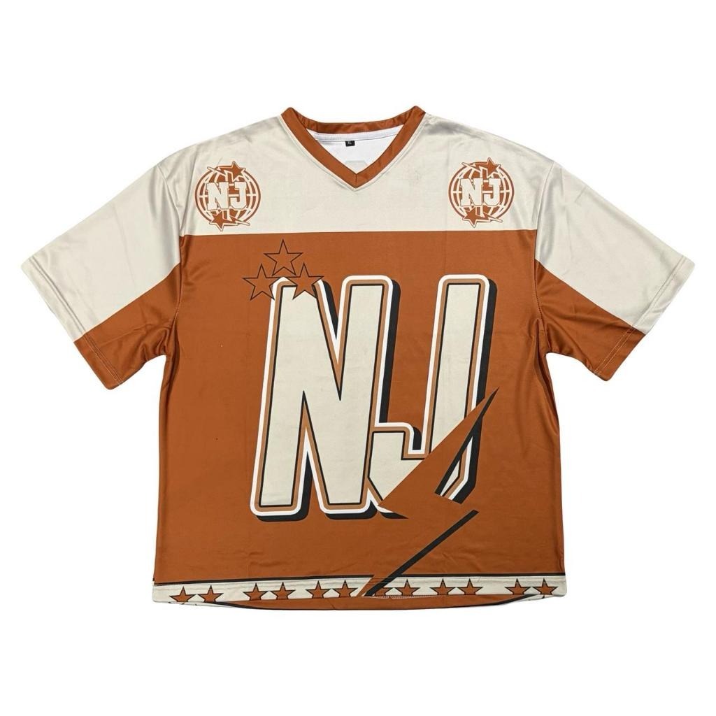 MSTY - JERSEY VINTEG OVERSIZE DRY FIT AMTRAK UNISEX BOX FIT X NJ