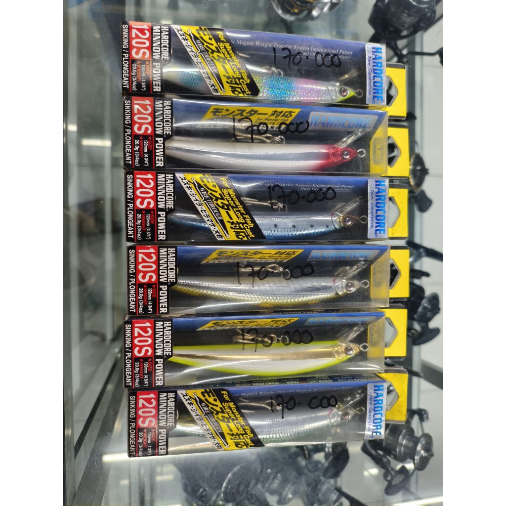 Lure Duel Hardcore Minnow 120S จม