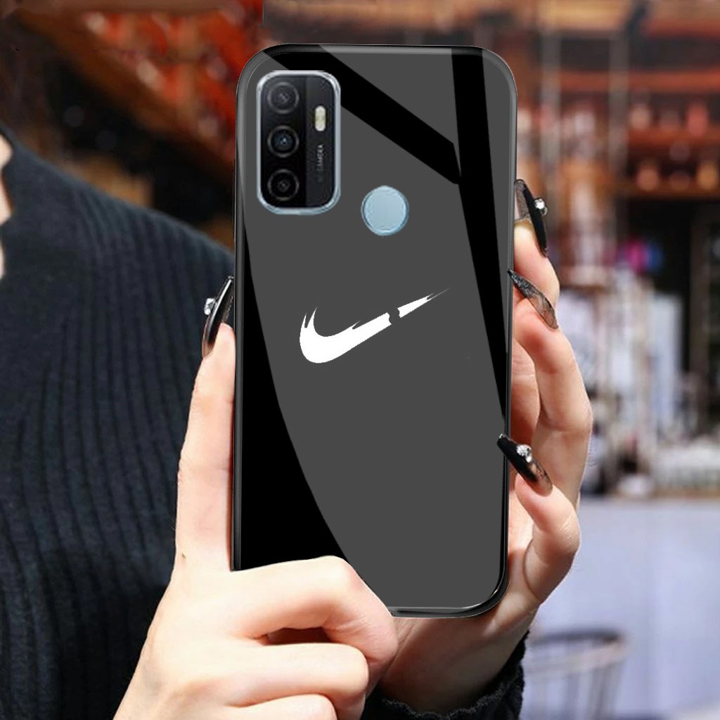 HP GK367 (OPPO A53/A33 2020) OPPO A53/A33 2020 Glass Softcase - เคส OPPO A53 - เคสโทรศัพท์ OPPO A53 