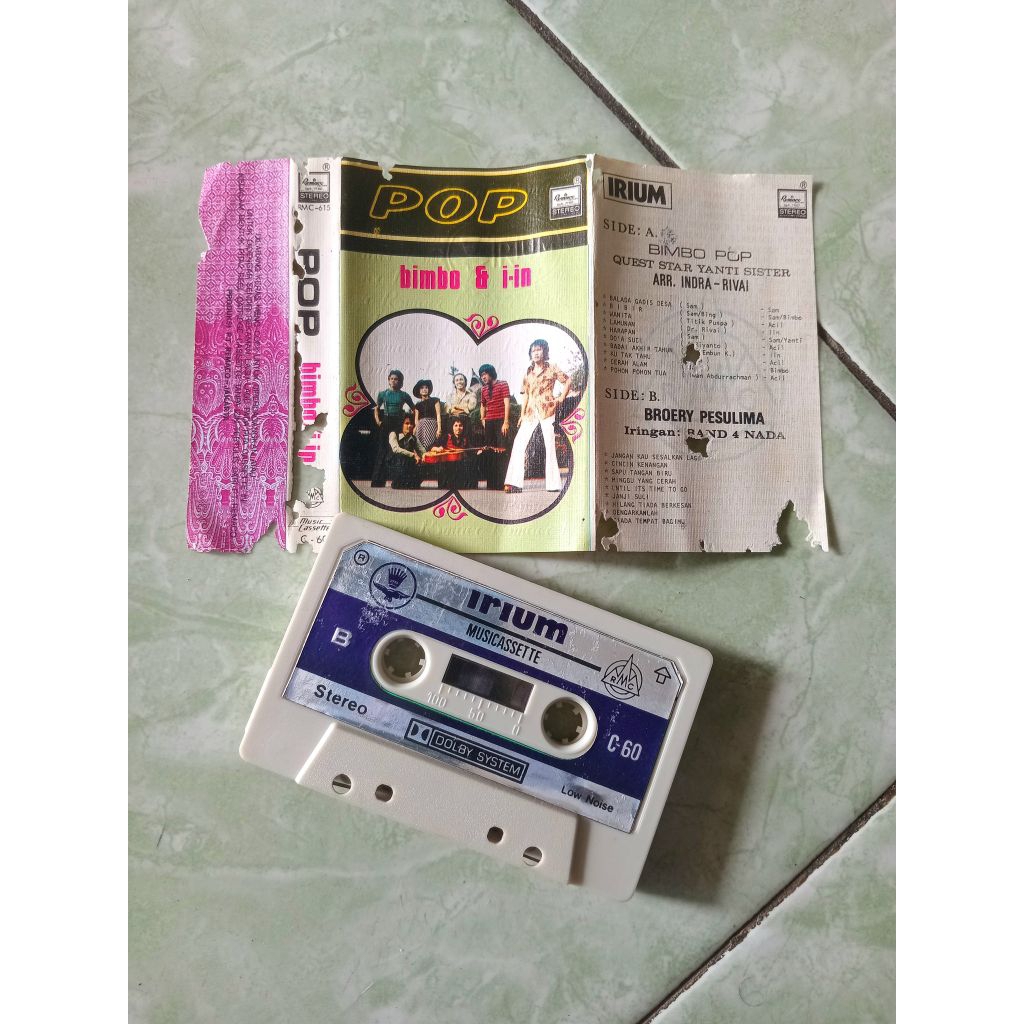 Pop Bimbo & Iin/remaco บันทึกเทปคาสเซ็ตเก่า