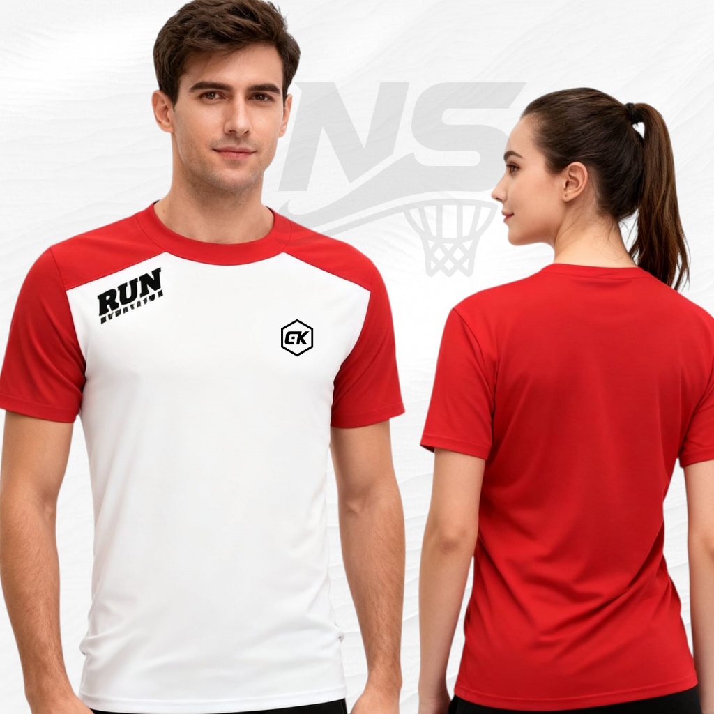 INDEPENDENCE OF INDONESIA SPORTS TRAINING เสื้อยืด FUTSAL FITNESS GYMNASTICS BADMINTON