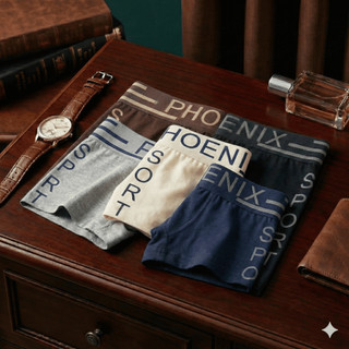 Celana Boxer Pria Premium Bahan Rajut CD Brief Celana Dalam Boxer Pria Celana Pendek Pria Phoenix Premium Best Quality Best Seller W889
