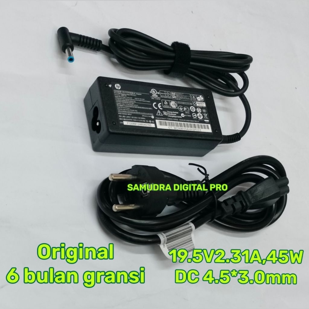 Original hp RTL8852BE 19.5V2.31A,45W แล็ปท็อปอะแดปเตอร์/เครื่องชาร์จ