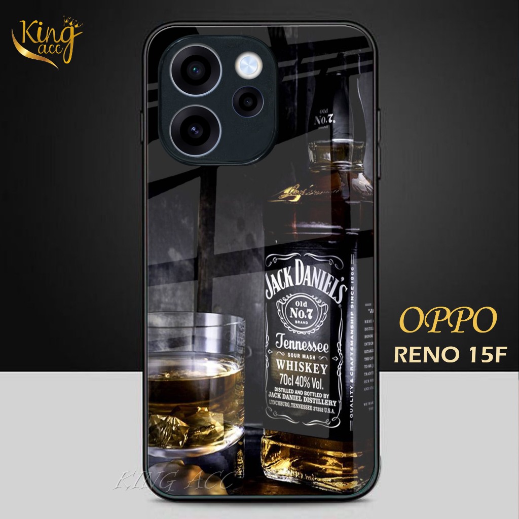 HP New Oppo Reno 15F Glass Softcase - เคสโทรศัพท์ Oppo Reno 15F ใหม่ - K07