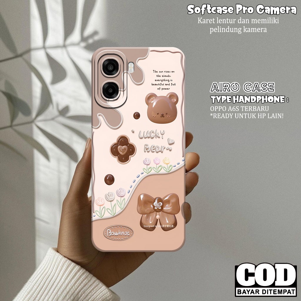 เคส Oppo A6S ล่าสุด - เคส Oppo A6S Softcase - เคสแฟชั่นการ์ตูน - เคส Oppo A6S - เคส Pro Camera Softc