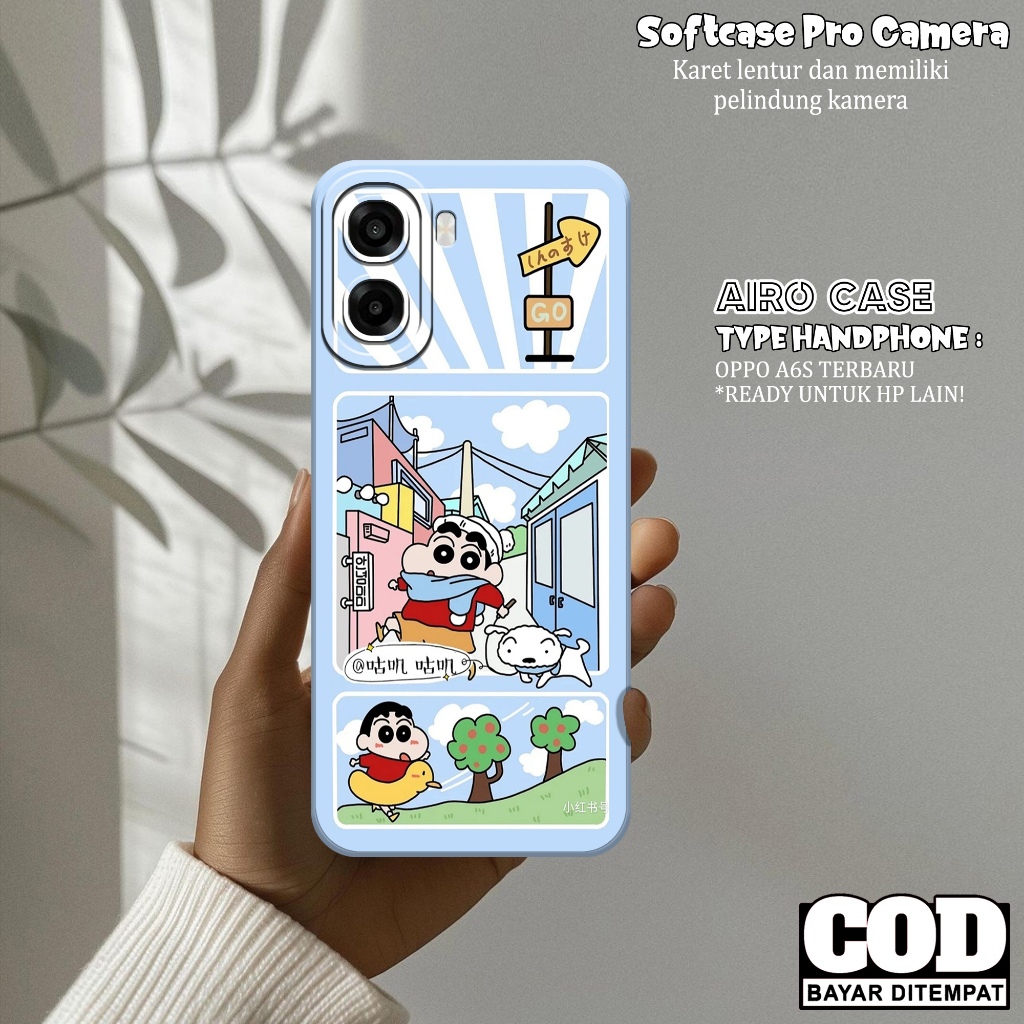 เคส Oppo A6S ล่าสุด - เคส Oppo A6S Softcase - เคสแฟชั่นการ์ตูน - เคส Oppo A6S - เคส Pro Camera Softc