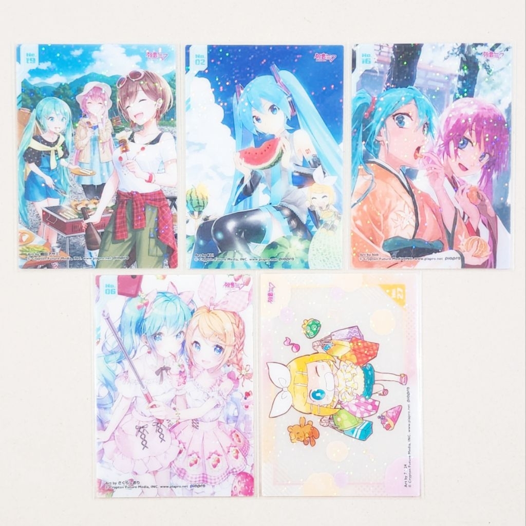 [ชุด] Project Sekai Vocaloid Hologram Clear Card