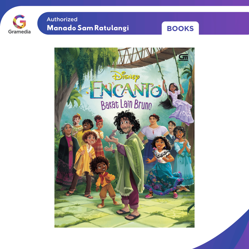 Gramedia Manado-Disney Encanto: Besents Bruno