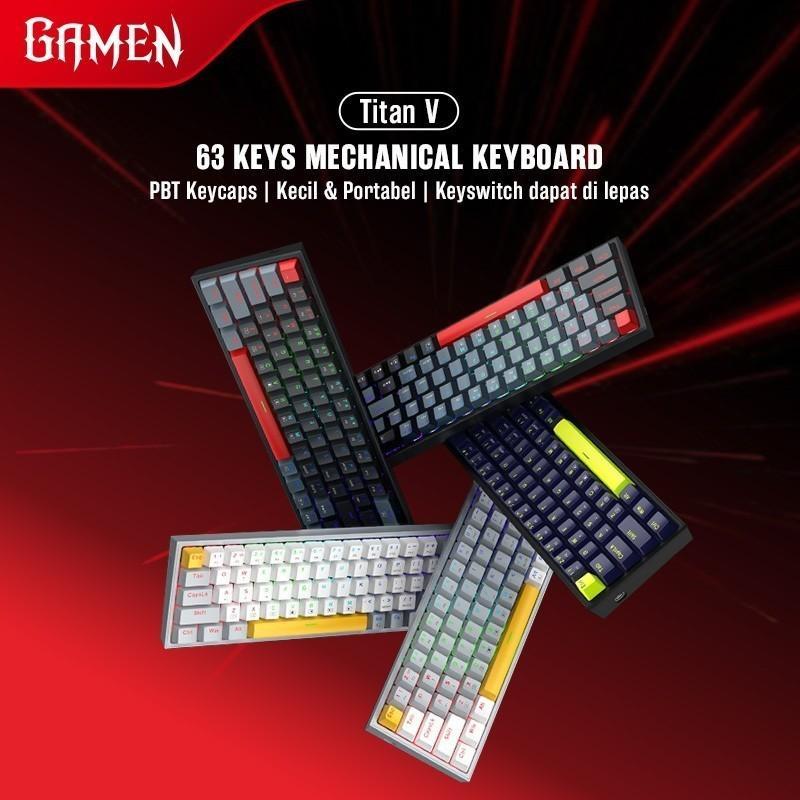 Gamen Titan 5 Mechanical Gaming Keyboard-Game Titan V