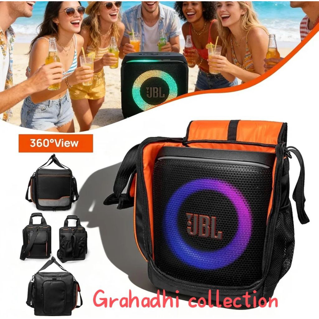 กระเป๋าเดินทางที่เข้ากันได้สําหรับ jbl partybox encore Essential/essential 2, กระเป๋าลําโพงพกพาเหมาะ