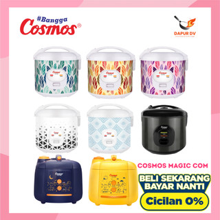 [BISA COD] Cosmos Magic Com CRJ Rice Cooker Penanak Nasi Anti Lengket 1,8 L - 2L ORI BERGARANSI - DV