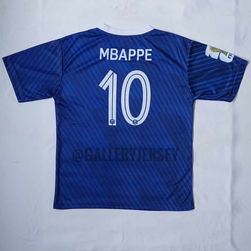 CHILDRENS FRENCH JERSEY SET MBAPPE FRANCE HOME FOOTBALL JERSEY SET FOR CHILDREN MBAPPE CHILDRENS FOO