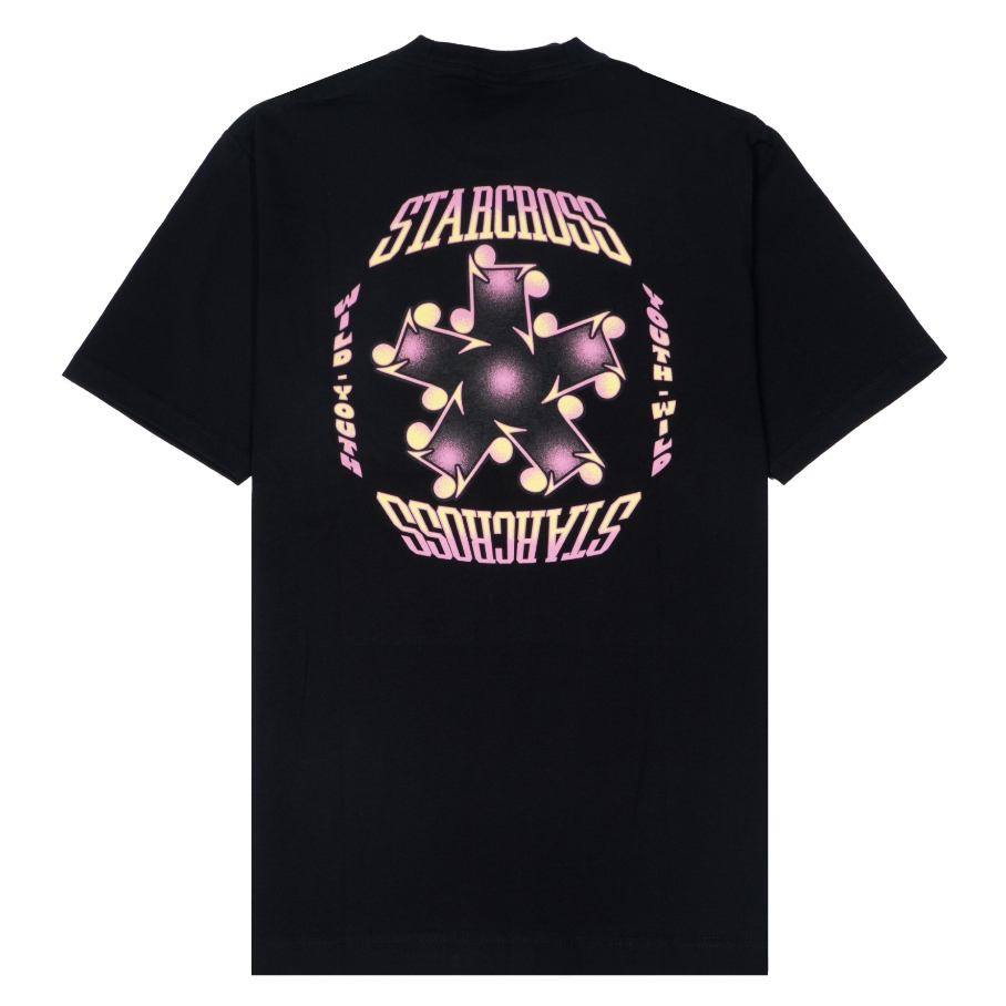 เสื้อยืดผู้ชาย STARCROSS - ZING - สีดํา