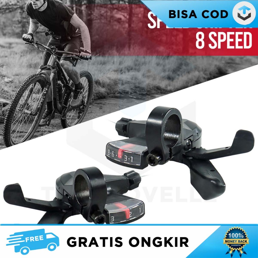 ชุดอุปกรณ์เสริม SHIFTER 8 SPEED GEAR SHINAMO BIKE TRIGGER