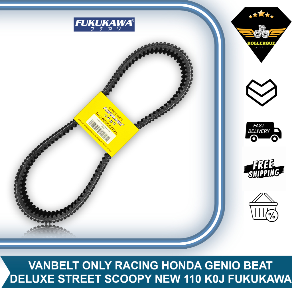 Vanbelt V เข็มขัด Fanbelt Beat Deluxe Genio Scoopy 110 New Street K0J K1A K2F Fukukawa
