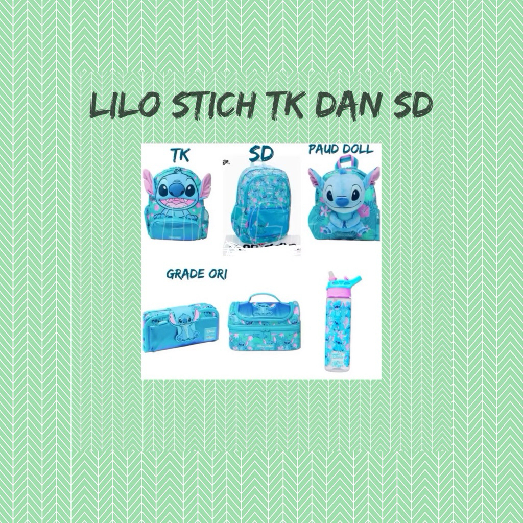 LILO STECH ELEMENTARY / KINDERGARTEN SCHOOL กระเป๋าเป้สะพายหลัง