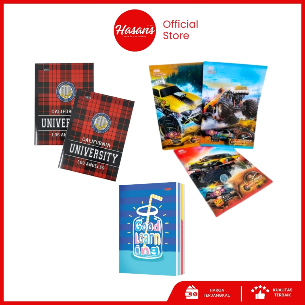 Kiki Bx 42-Sheet Notebook / Childrens School Book / School Notebook / Kiky Bk. Bx 42 / S Mas Bbo Eb 