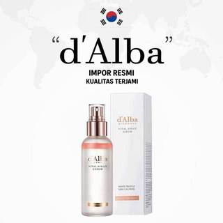 d'Alba White Truffle Vital Spray Serum 100ml Serum Wajah Vegan Anti-Aging & Melembab, Skincare Korea