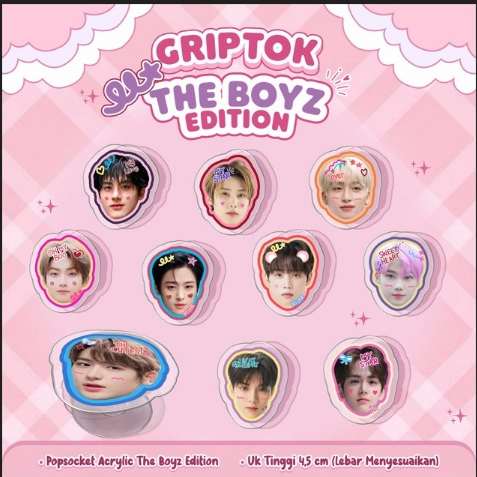 กริปต็อก | KPOP IDOL FACE ด้ามจับโทรศัพท์ TBZ EDITION ACRYLIC