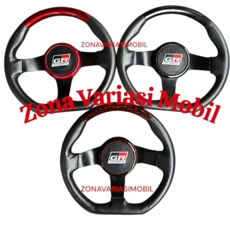 พวงมาลัยรถแข่งสากล 14 นิ้ว NEW GR sport GR (GD 3)