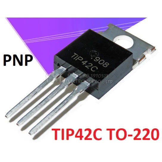 ทรานซิสเตอร์ PNP TIP42 TIP 42 TIP 42C TIP42C POWER 6A 100V 65W TO220