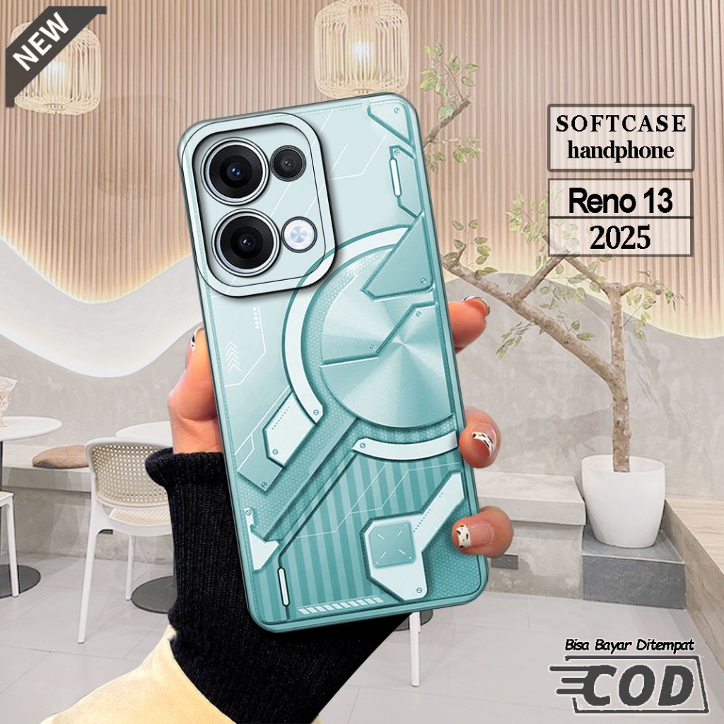 เคส Oppo RENO 13 5G 2025 - เคส Oppo RENO 13F 4G/5G 2025 - เคสซิลิโคนสีดําสุดเท่ ยืดหยุ่น ใส