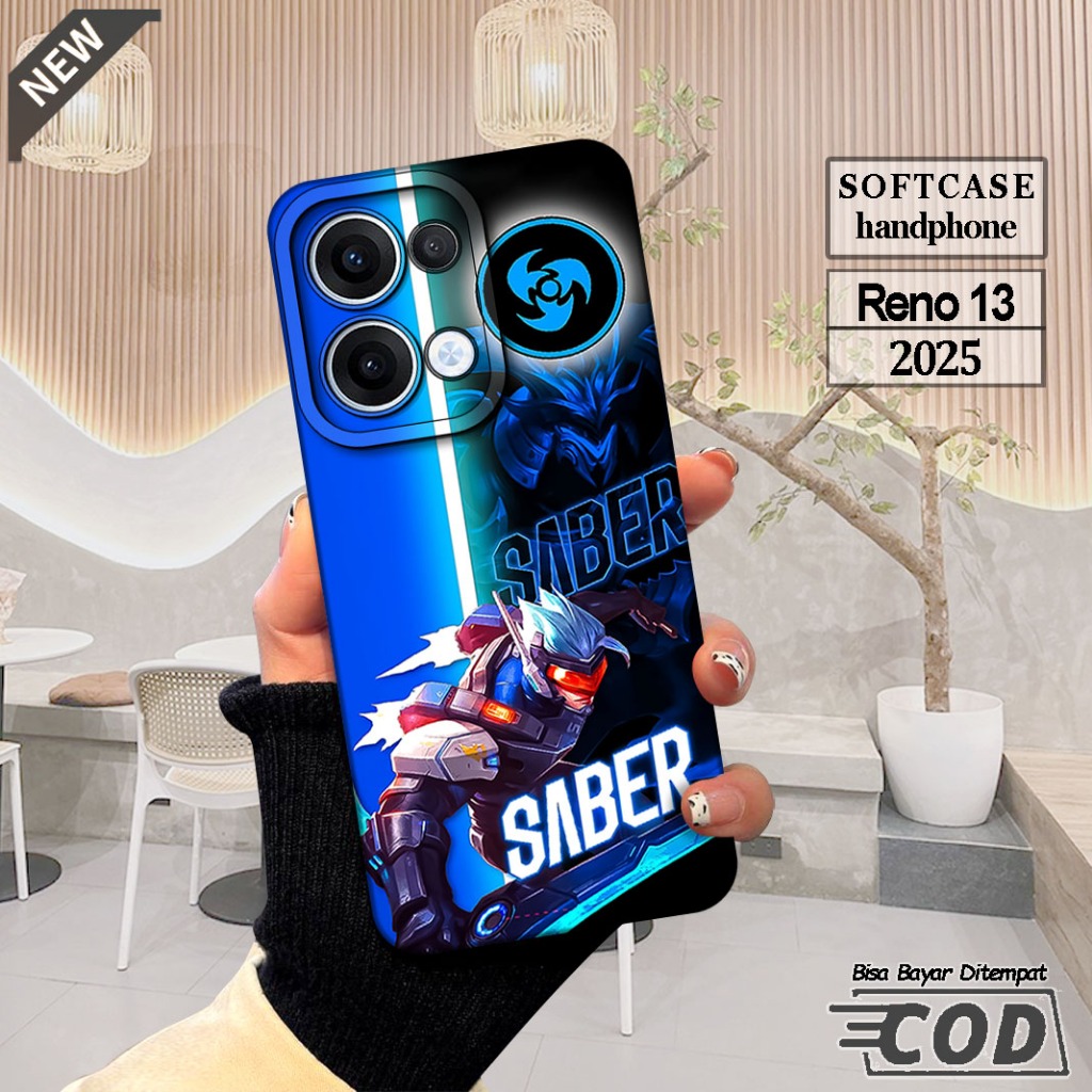 เคส Oppo RENO 13 5G 2025 - เคส Oppo RENO 13F 4G/5G 2025 - เคสซิลิโคนสีดําสุดเท่ ยืดหยุ่น ใส