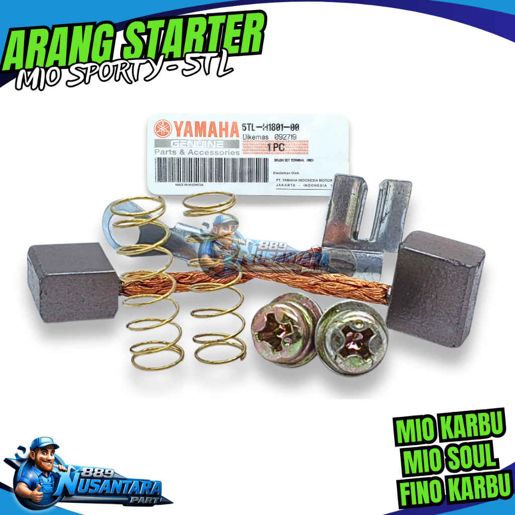 COOL STARTER CHARCOAL STARTER MIO SPORTY / MIO SMILE / NOUVO / MIO SMILE