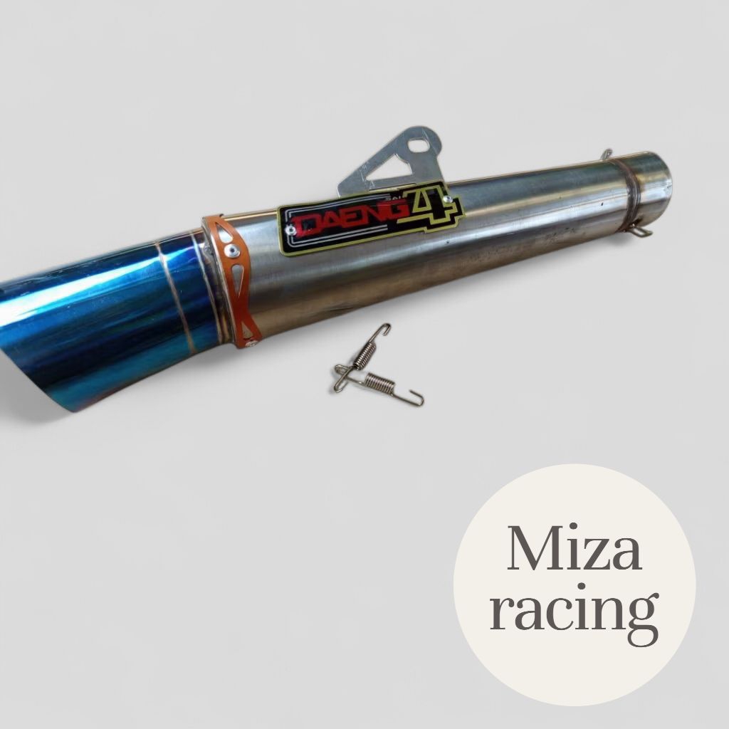 Daeng Sai4 ท่อไอเสียทรงกรวย 51mm เท่านั้น - Muffler Daeng Sai4 - Canister Daeng 4 Stainless