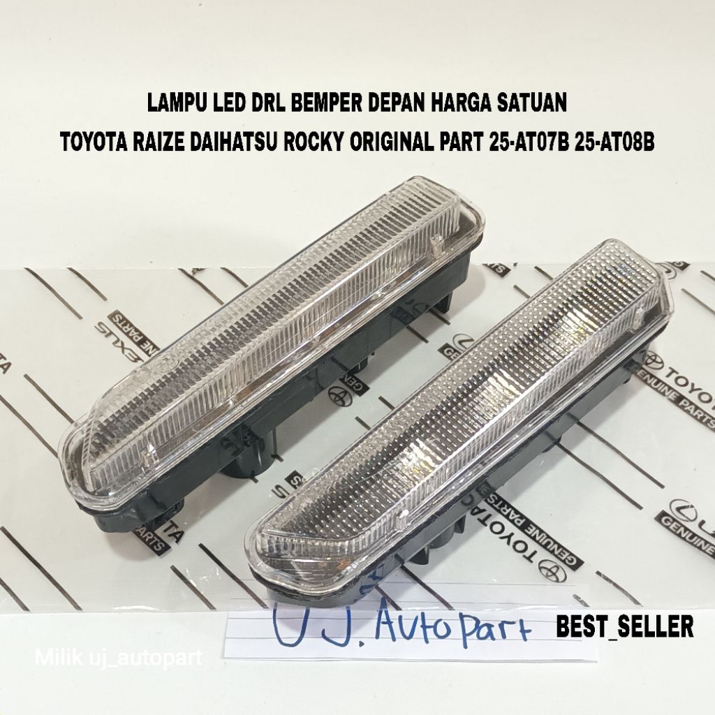 Original Toyota Raize Daihatsu Rocky กันชน DRL ไฟ Led Part 25-AT07B 25-AT08B