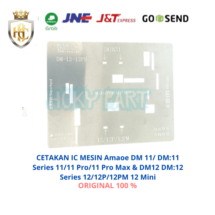 IC MOLD PLATE DM-12-12PM DM 11/ DM:11 Series 11/11 Pro/11 Pro Max & DM12 DM:12 Series 12/12P/12PM 12