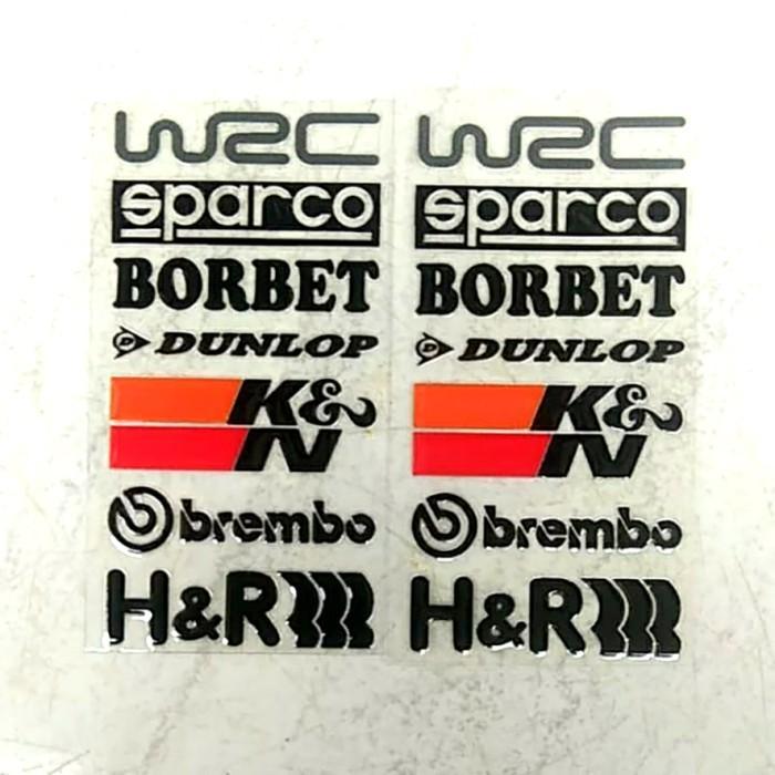 DTF UV Sticker - Mini 4WD - WRC Sparco