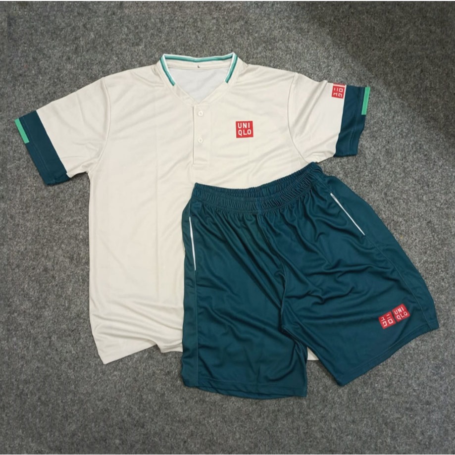 Roger F การฝึกอบรมเทนนิสเสื้อยืด UNIQ Jersey Custom ชื่อโลโก้ผู้ชายผู้หญิงเด็กกีฬา