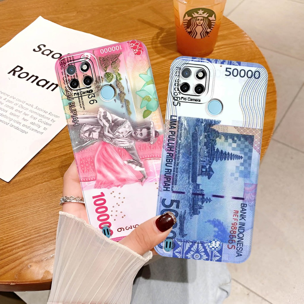 Realme C21Y C21 C25Y C35 C31 C33 C17 Realme 7i Realme Narzo 50a Prime - Softcase Handphone Realmeซิล