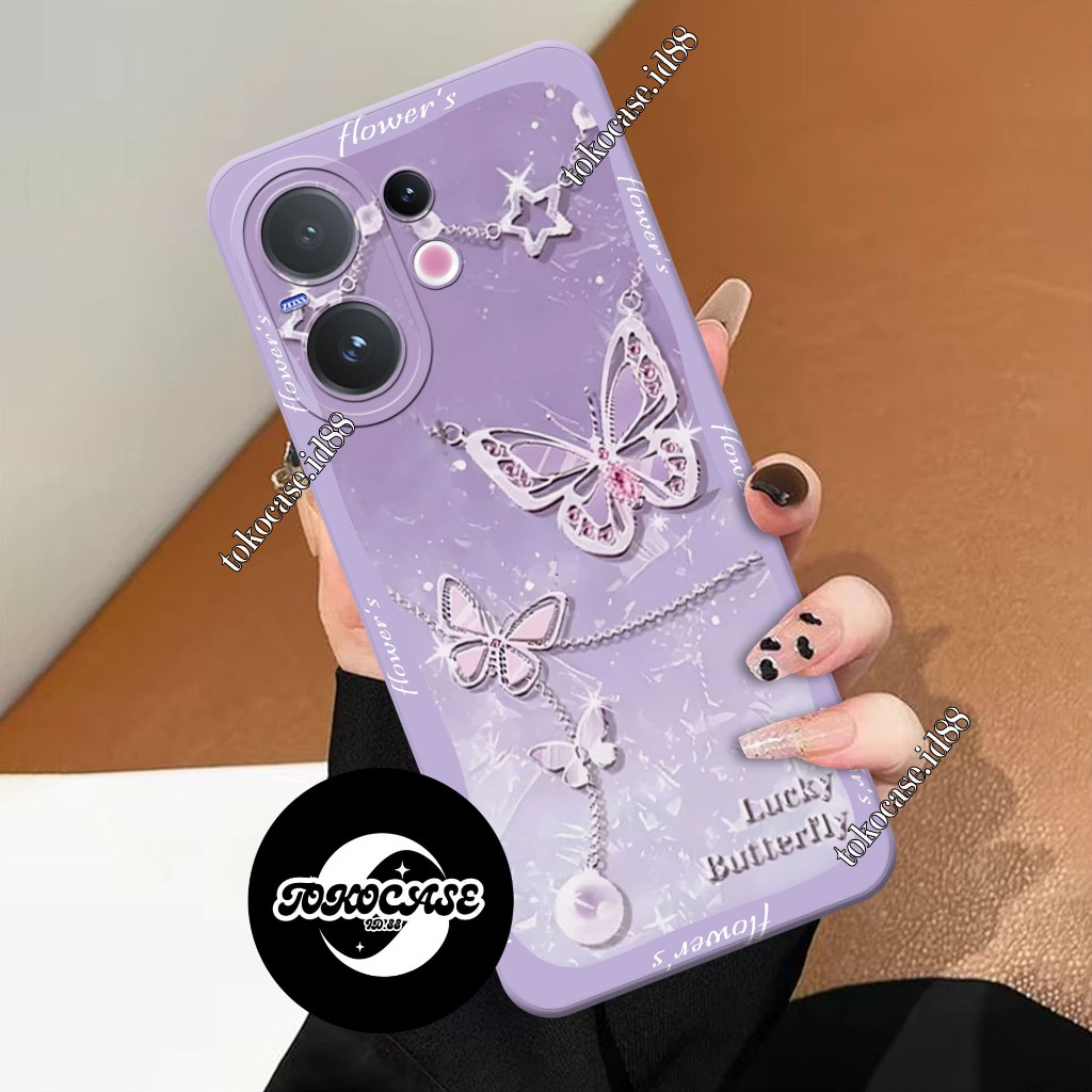 HP ล่าสุด VIVO V60 2025 Softcase - เคสแฟชั่น - เคส VIVO V60 - ซิลิโคนกล้อง Pro - เคส VIVO V60 - เคสโ