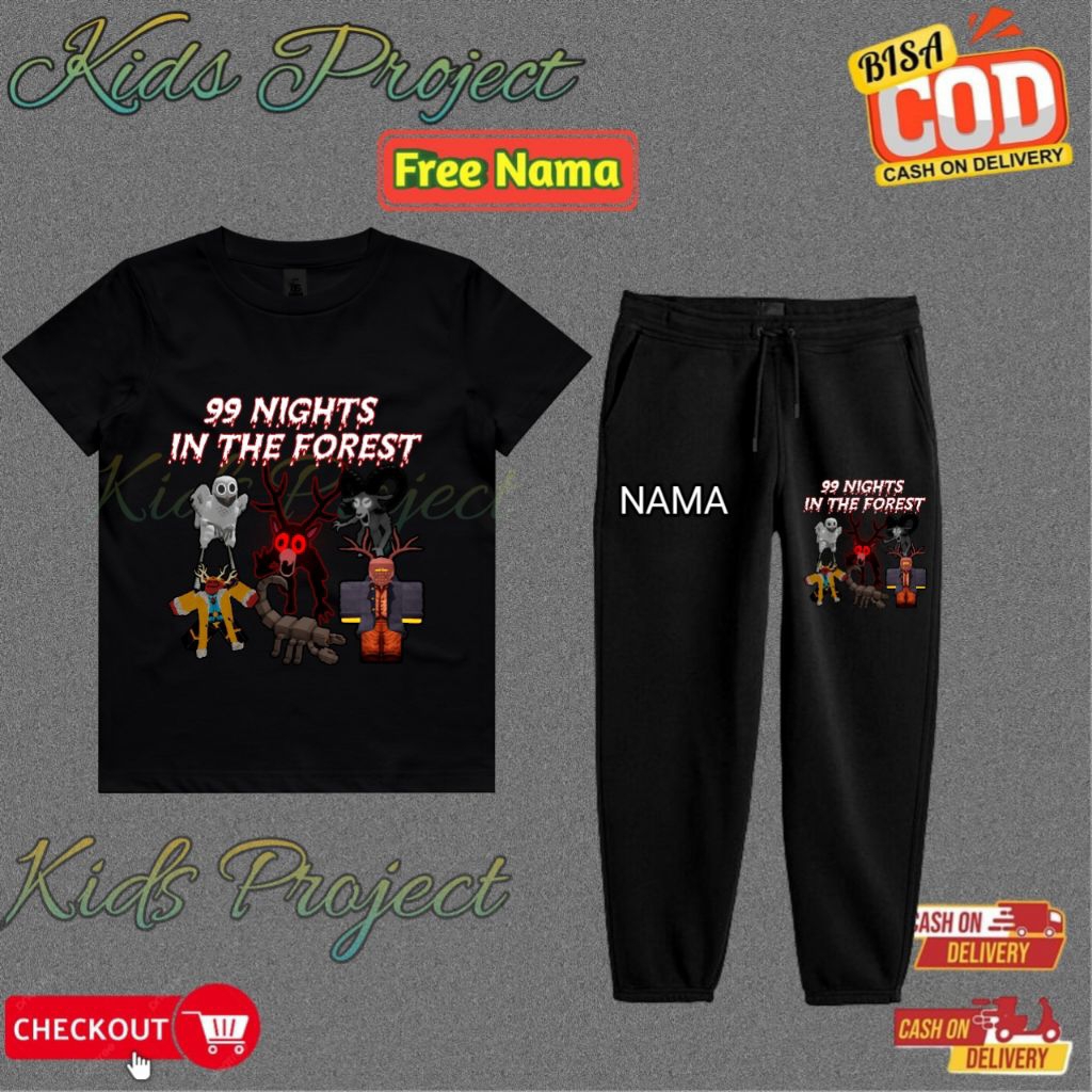 99 Nights In The Forest Roblox ชุดเด็กใหม่