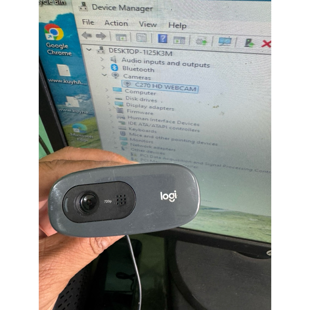 WEBCAM กล้อง LOGITECH C270