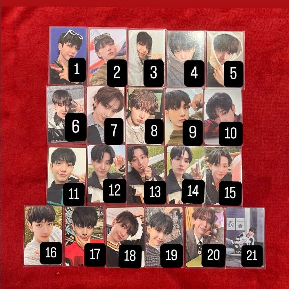 โฟโต้การ์ดอย่างเป็นทางการ BOYNEXTDOOR HYUNG LINE SUNGHO MYUNG JAEHYUN RIWOO