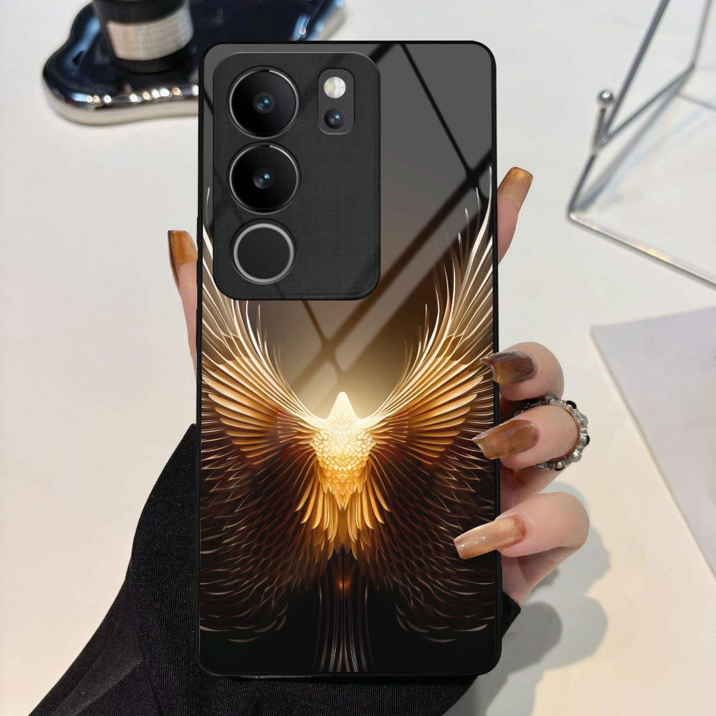 เคสใหม่ล่าสุด Vivo V29 5G - V29E Softcase VIVO Luxury Casing Cool Eagle Motif