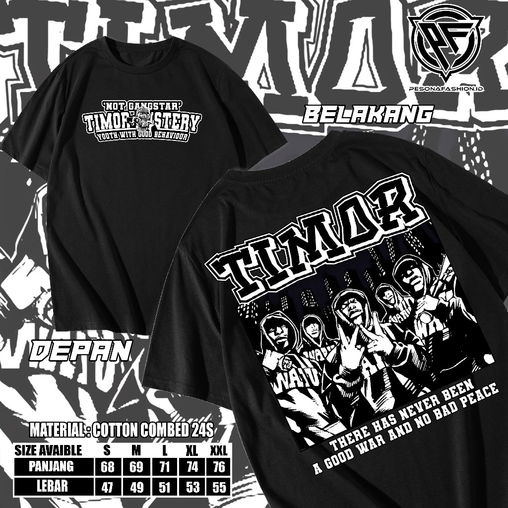 ไม่ใช่เสื้อยืด GANGSTER TIMOR MYSTERY TSHIRT/EAST GANGSTER WORDS