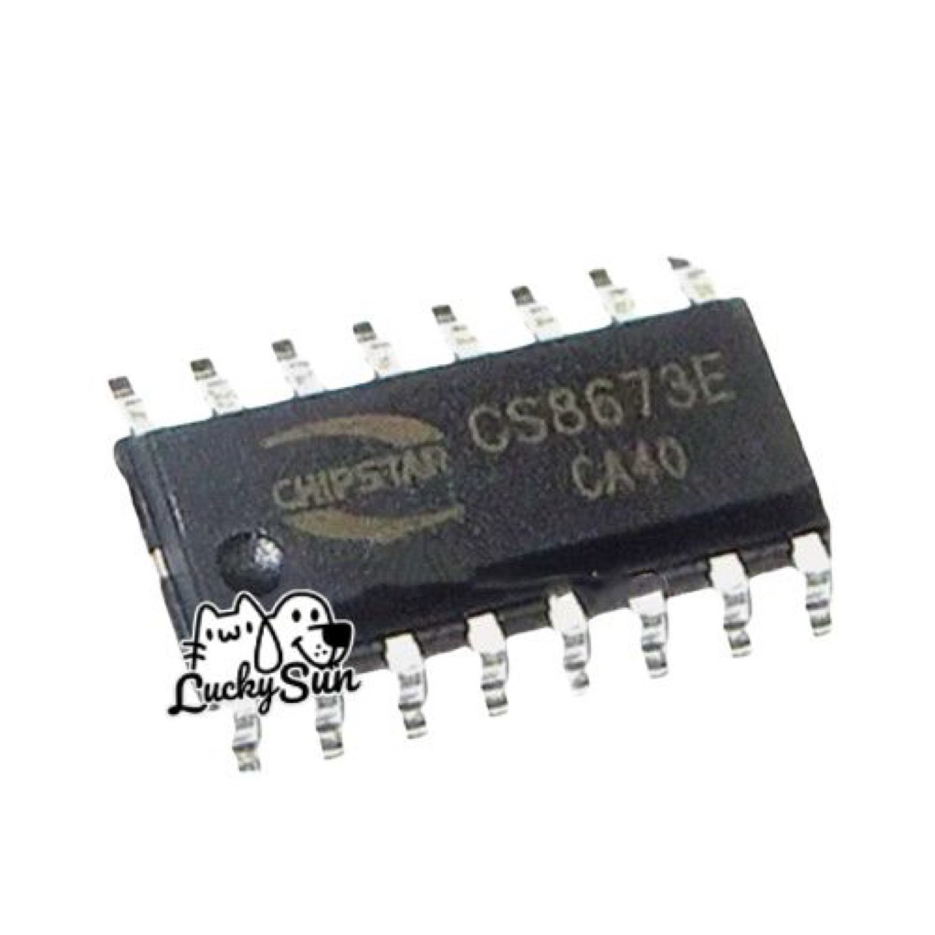 IC ic CS8673E CS8673 Active Speaker เครื่องขยายเสียง / ลําโพงบลูทูธ ใหม่ ต้นฉบับ