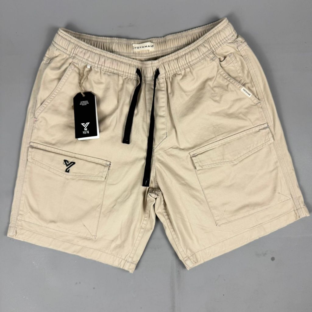 Yoya Man Cargo Tactical Shorts for Men / Premium Twill Front Pocket Pants