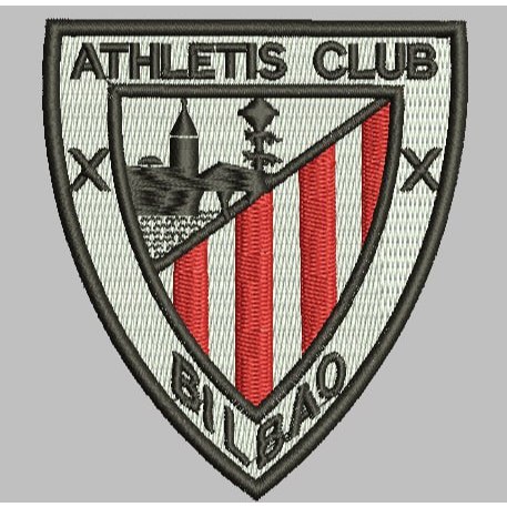 ATHLETIC BILBAO LOGO PATCH EMBROIDERY A-A528 - CBI