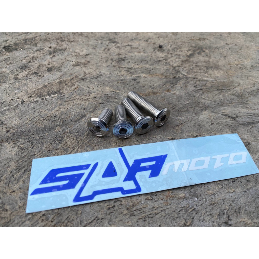 M8 slim x 20 25 30 35 น็อต M8 12 ขายปลีกต่อชิ้น