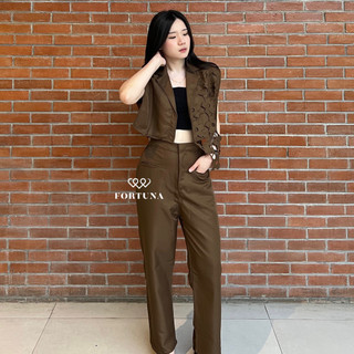 Ailo Laser Cut One Set / Premium Blouse by FORTUNA